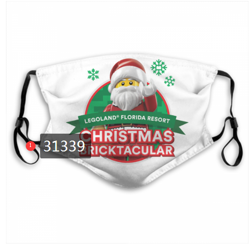 2020 Merry Christmas Dust mask with filter 84